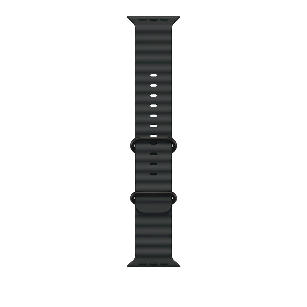 49mm Black Ocean Band - Black Titanium Finish