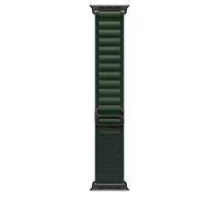 49mm Dark Green Alpine Loop - Small - Black Titanium Finish