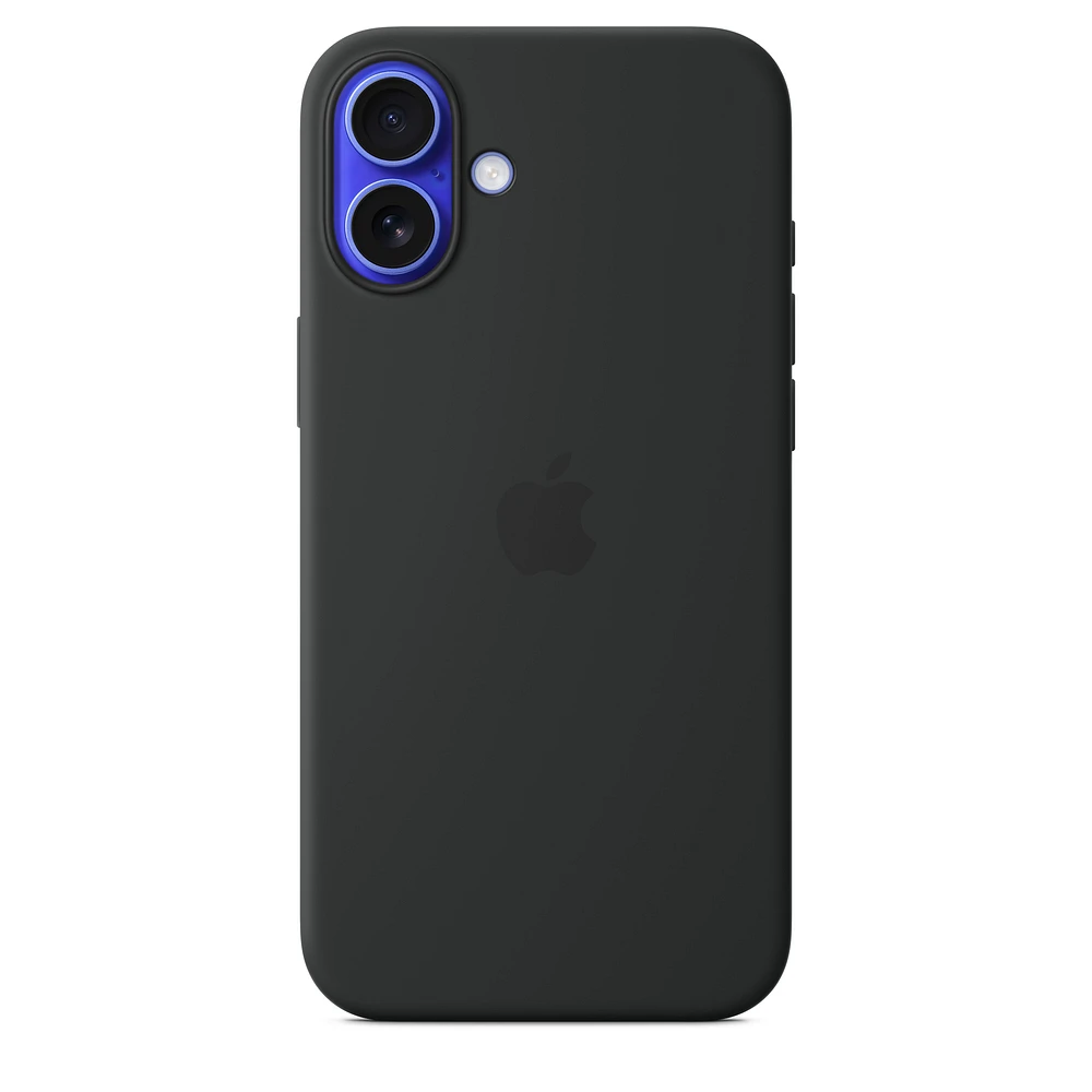 iPhone 16 Plus Silicone Case with MagSafe – Black