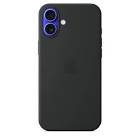 iPhone 16 Plus Silicone Case with MagSafe – Black