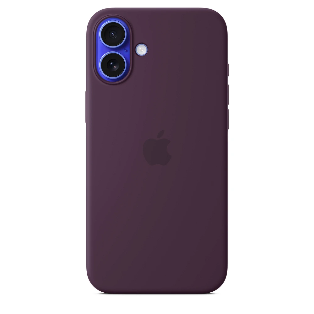 iPhone 16 Plus Silicone Case with MagSafe - Plum