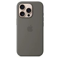 iPhone 16 Pro Silicone Case with MagSafe – Stone Grey