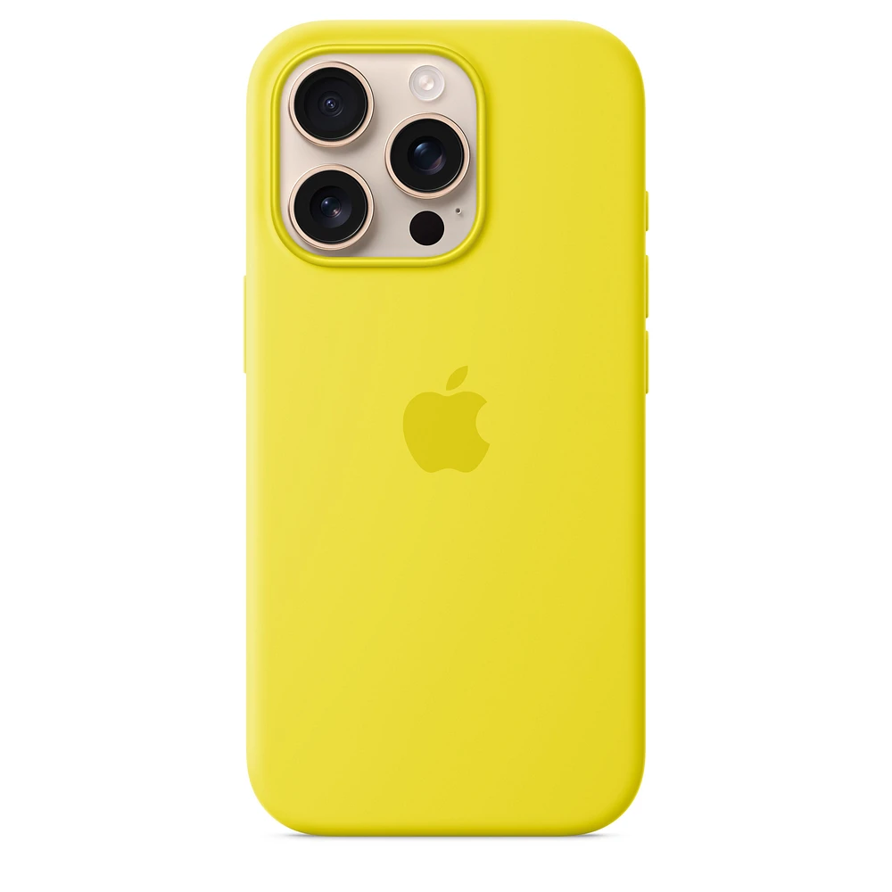 iPhone 16 Pro Silicone Case with MagSafe – Star Fruit