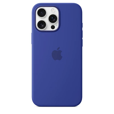 iPhone 16 Pro Max Silicone Case with MagSafe – Ultramarine