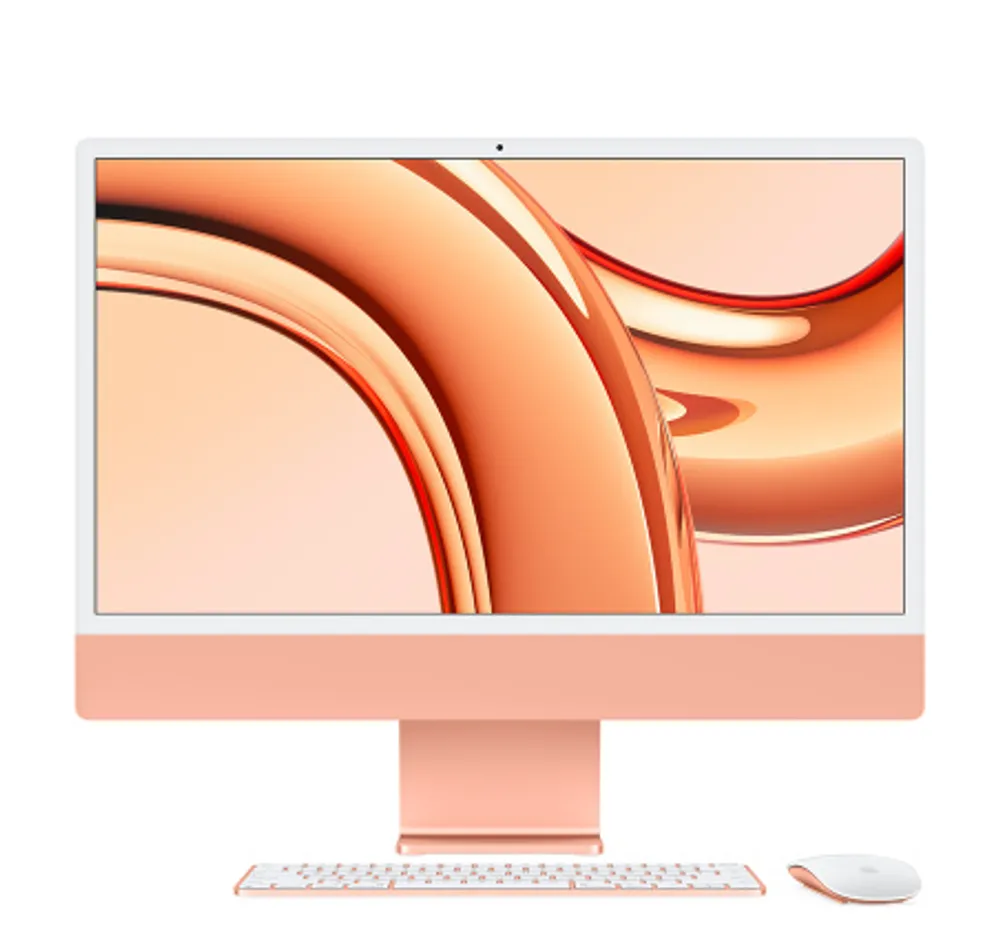 Orange iMac