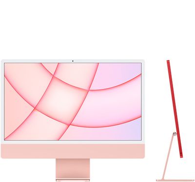 24-inch Pink iMac with 4.5K Retina display