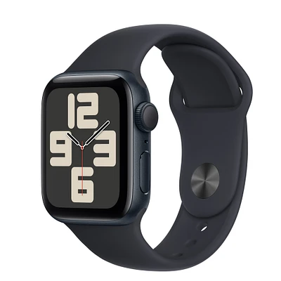 Buy Refurbished Apple Watch SE GPS, 40mm Midnight Aluminum Case with S/M Midnight Sport Band