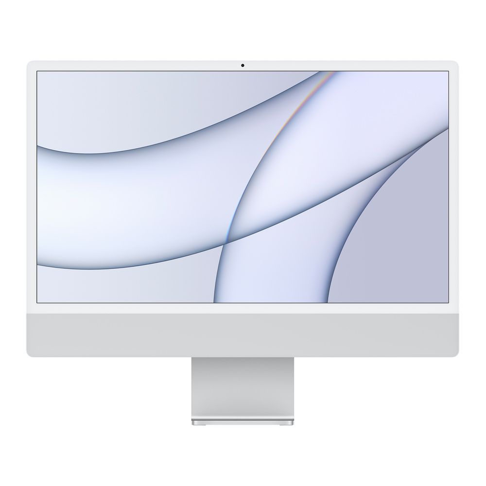 Refurbished 24-inch iMac Apple M1 Chip with 8‑Core CPU and 8‑Core GPU, Gigabit Ethernet - Silver