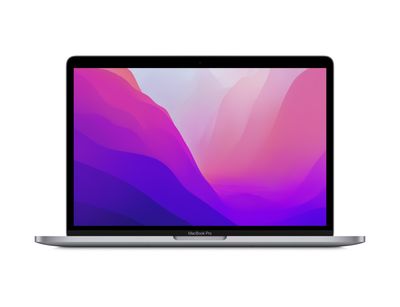 Refurbished 13-inch MacBook Pro Apple M2 Chip with 8‑Core CPU and 10‑Core GPU - Space Gray