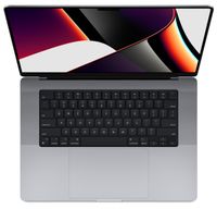 Refurbished 16-inch MacBook Pro Apple M1 Max Chip with 10‑Core CPU and 32‑Core GPU - Space Grey