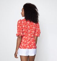 Blusa Camisera Manga Corta