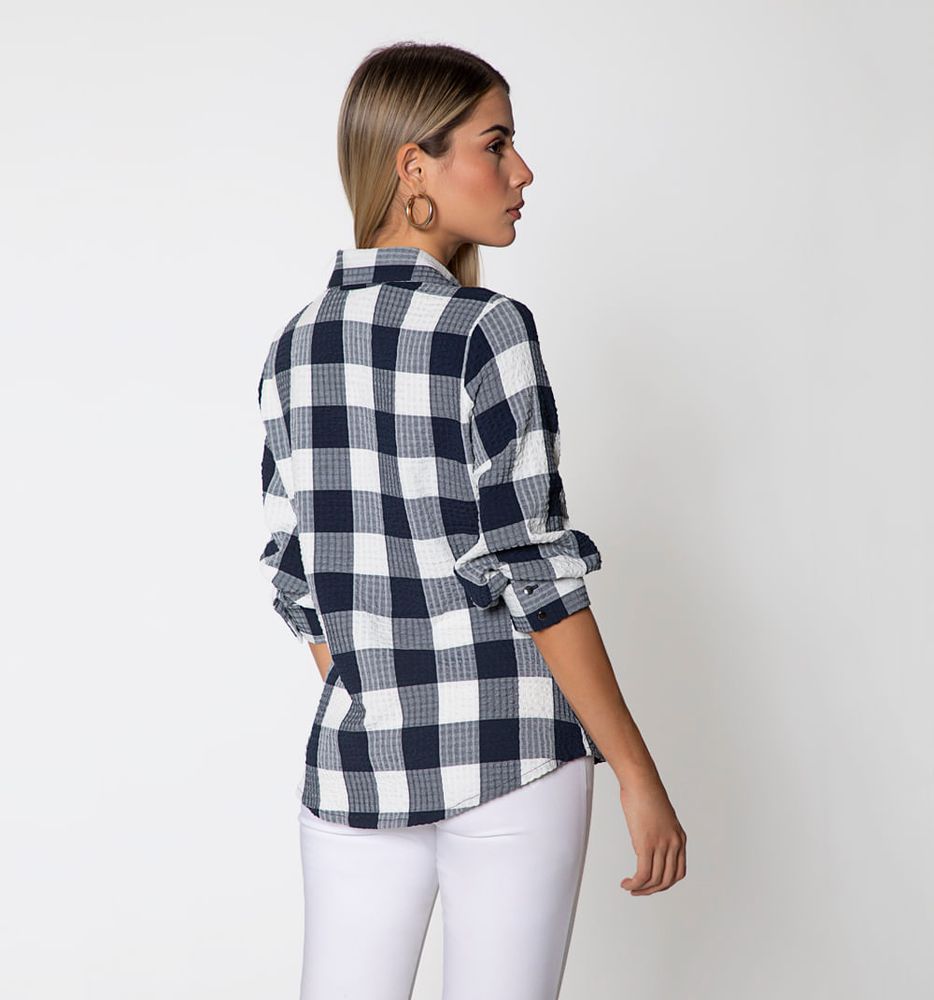 Blusa Camisera Manga Larga