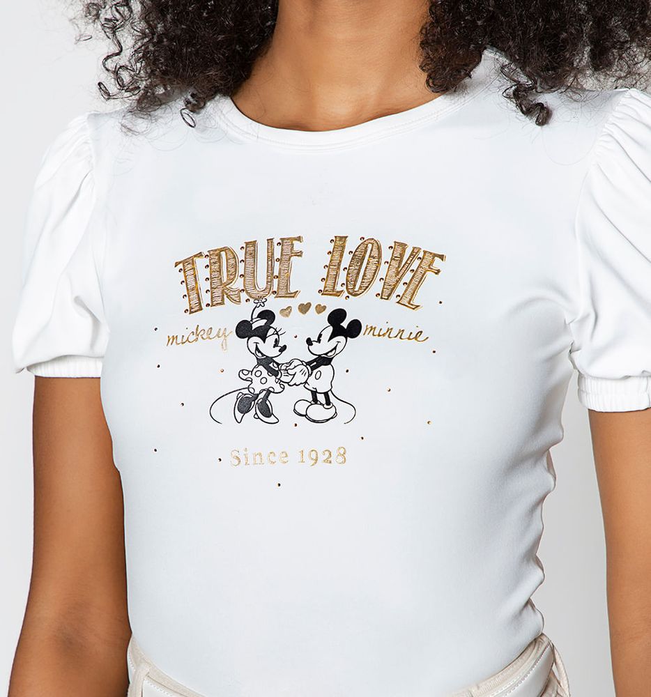 Camiseta Con Manga Boleros Disney Premiu