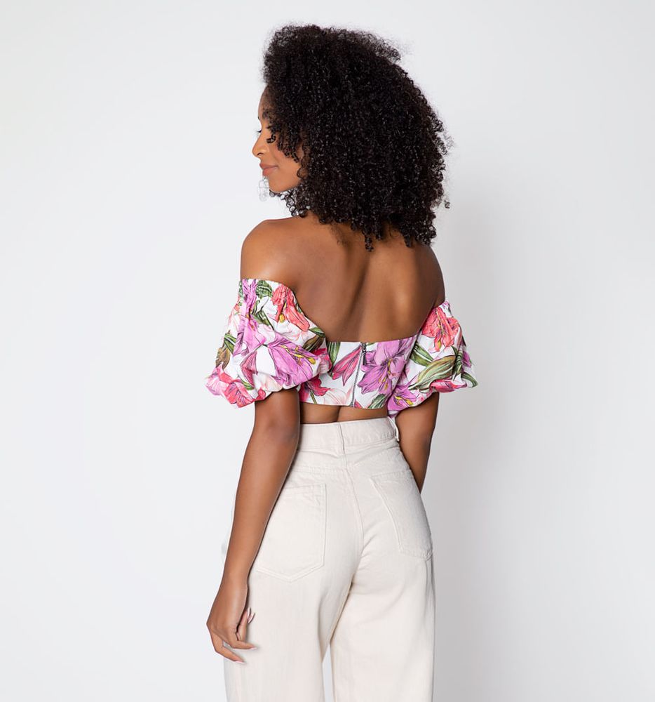 Croptop Bra Con Anudado