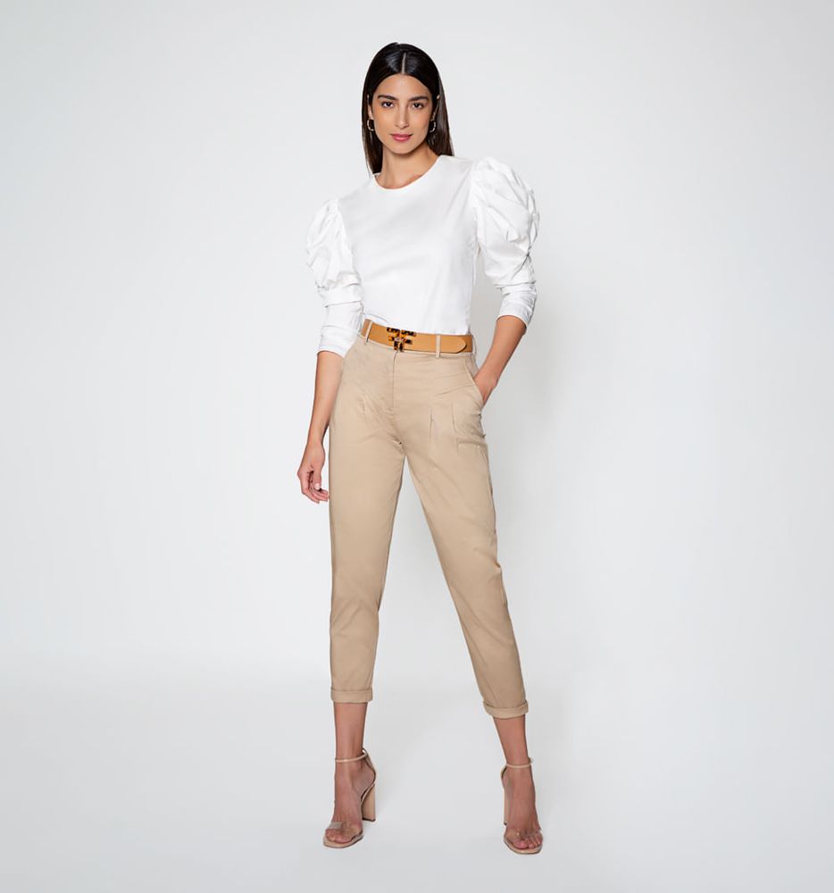 Pantalon Slouchy Con Correa Ff