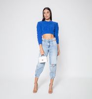 Sueter Tejido Crop