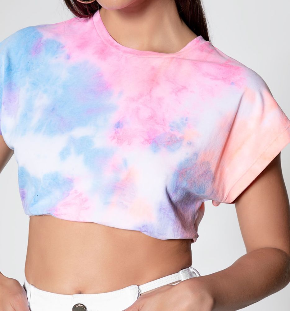 Blusa Con Elastico En Tiedye