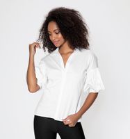 Blusa Camisera Manga Al Codo