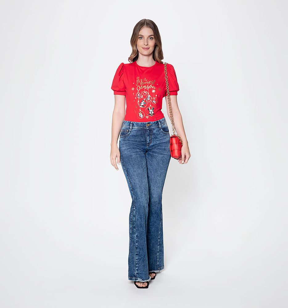 Blusa Navidad Disney De  Mickey Mouse