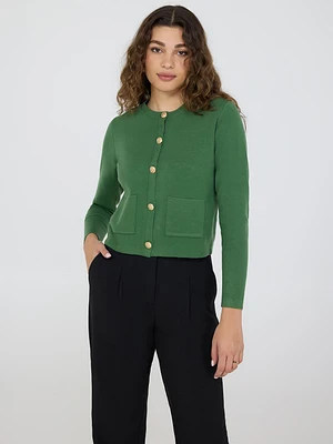 Cardigan boutonnÃ© sur le devant
