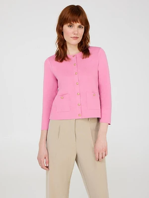 Cardigan Ã  manches 3/4