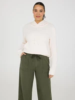 Waisted Fleece Hoodie