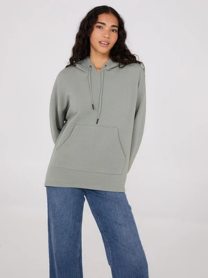 Ottoman Ribbed Hoodie