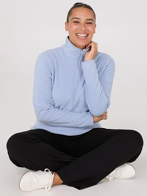 Half-Zip Polar Fleece Top