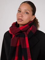 Soft Brushed Striped Scarf