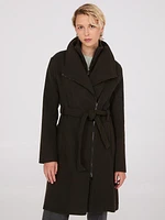 Mid-Length Wrap Coat