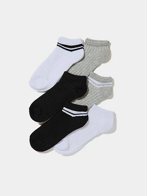 Lot de 6 paires de chaussettes à la cheville