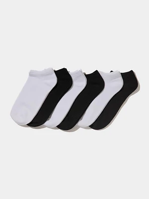 Lot de 6 paires de chaussettes classiques à la cheville