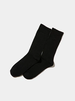 Marled Crew Socks