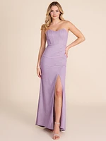 Lavender Bustier Sweetheart Gown | Le Chateau