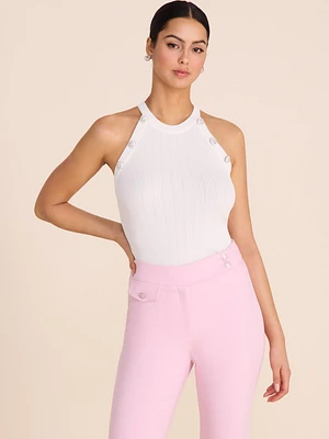 Camisole côtelée