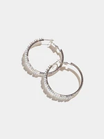 Crystal Hoop Earring | Le Chateau