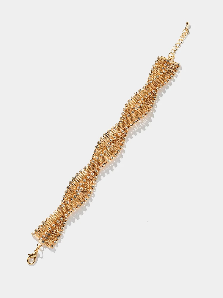 Bracelet à chaîne tressée