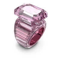 Anillo de cóctel Lucent, Rosa