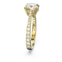 Anillo de cóctel Constella, Talla princesa, Pavé, Blanco