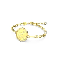 Pulsera Zodiac, Acuario, Tono dorado, Baño tono oro