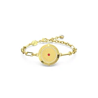 Pulsera Zodiac, Capricornio, Tono dorado, Baño tono oro