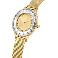 Reloj Octea Nova, Fabricado en Suiza, Brazalete de metal, Tono dorado, Acabado tono oro