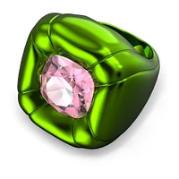 Anillo de cóctel Dulcis, Talla cojin, Verde