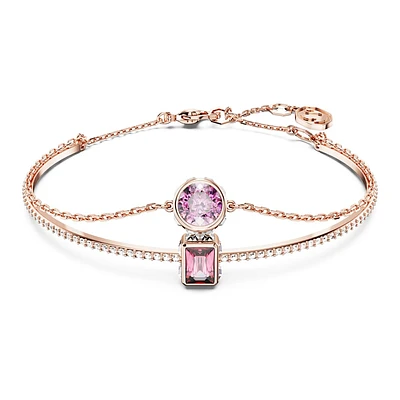 Brazalete Stilla, Tallas mixtas, Rosa, Baño tono oro rosa