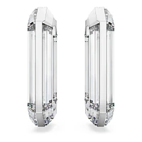 Pendientes de aro Lucent, Arte, Forma octagonal, Blancos