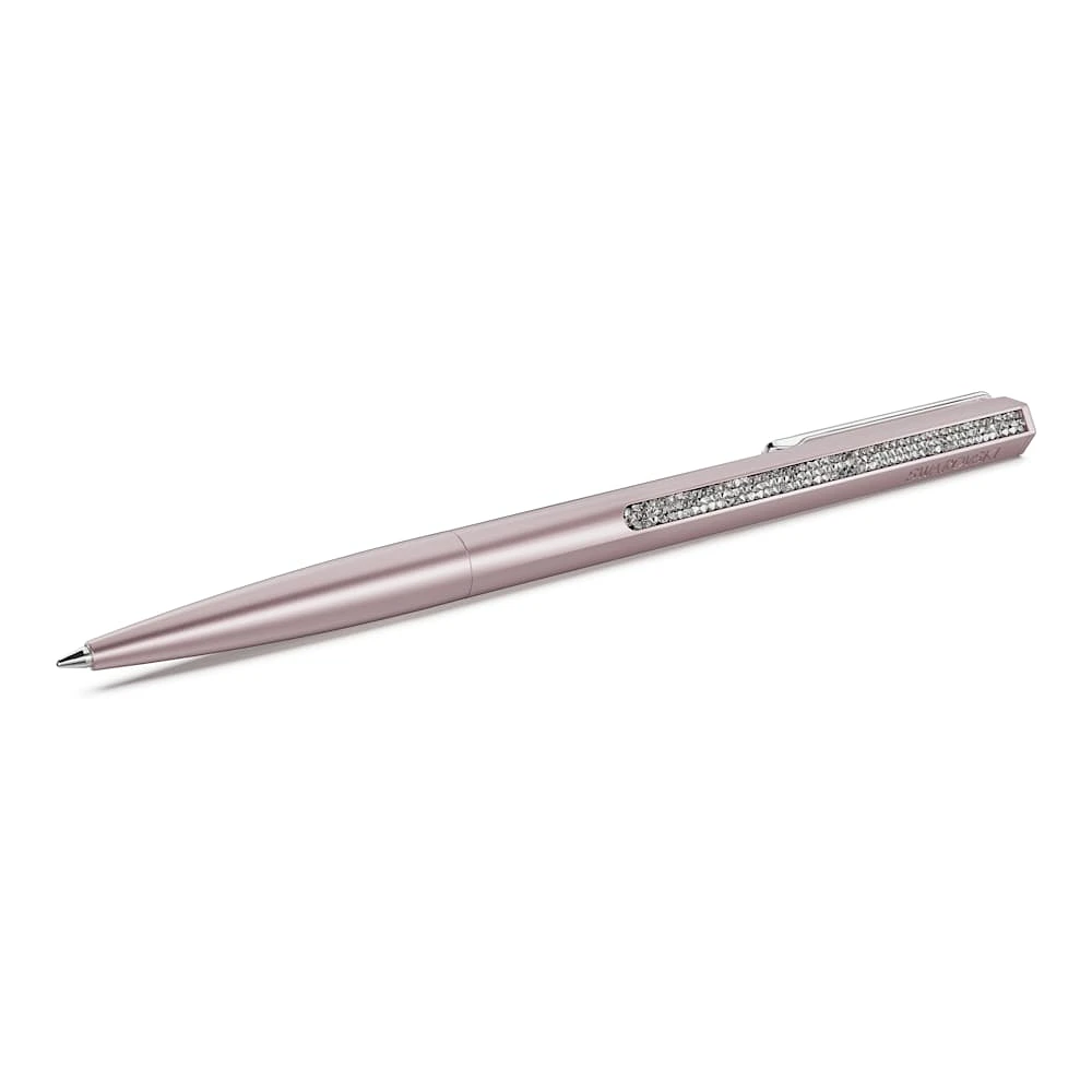 Bolígrafo Crystal Shimmer, Lacado rosa, Acabado tono oro rosa