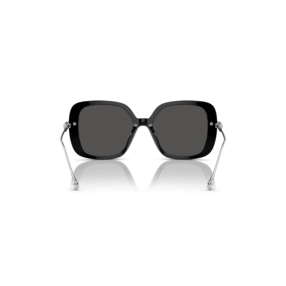Gafas de sol, De gran tamaño, Forma cuadrada, SK6011, Negras