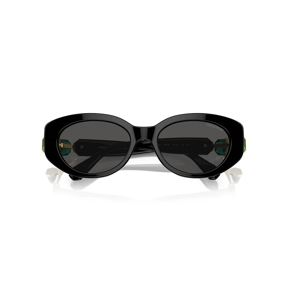 Gafas de sol, Forma de ojo de gato, SK6002, Negras