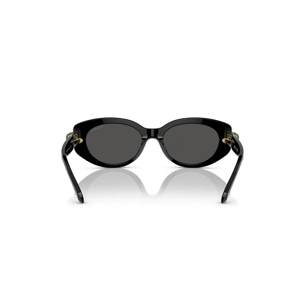 Gafas de sol, Forma de ojo de gato, SK6002, Negras