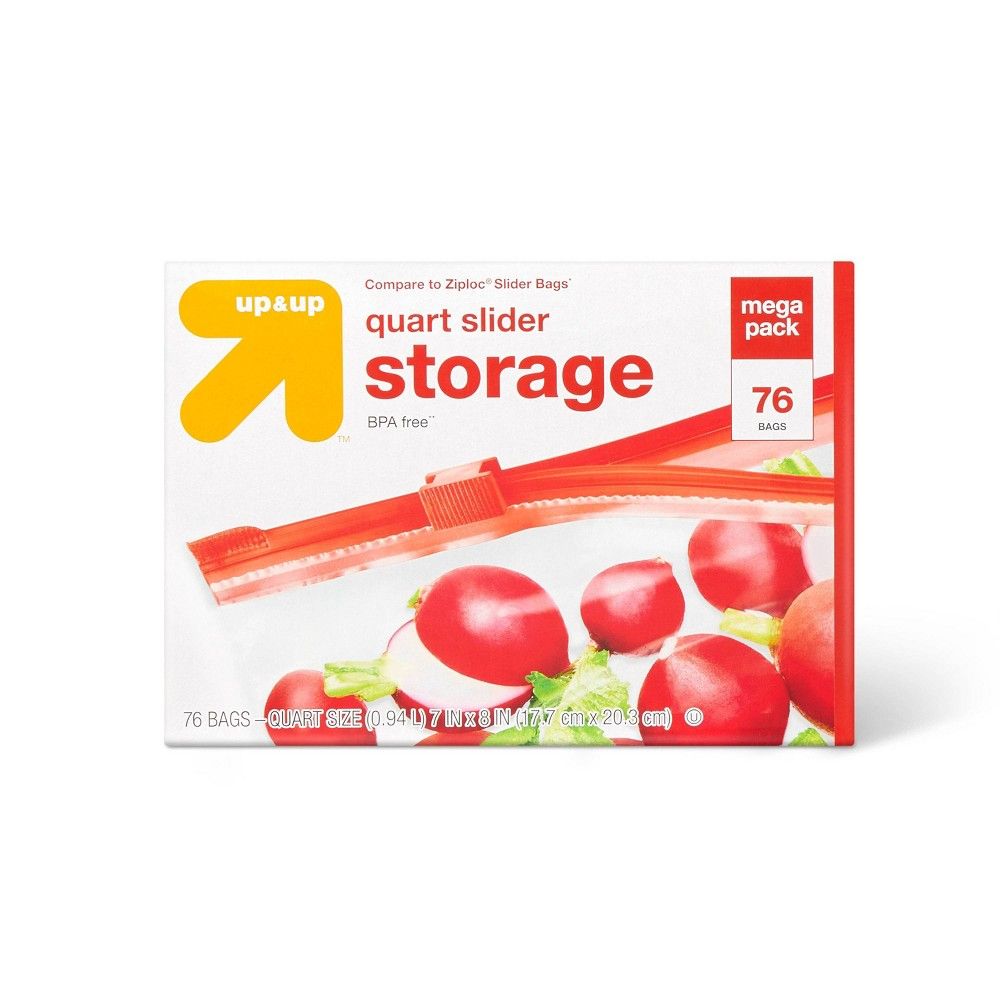 Ziploc Storage Gallon Bags : Target